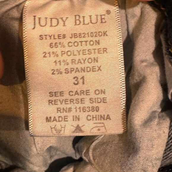Judy Blue Jeans style 21020k size 31 - Picture 5 of 9